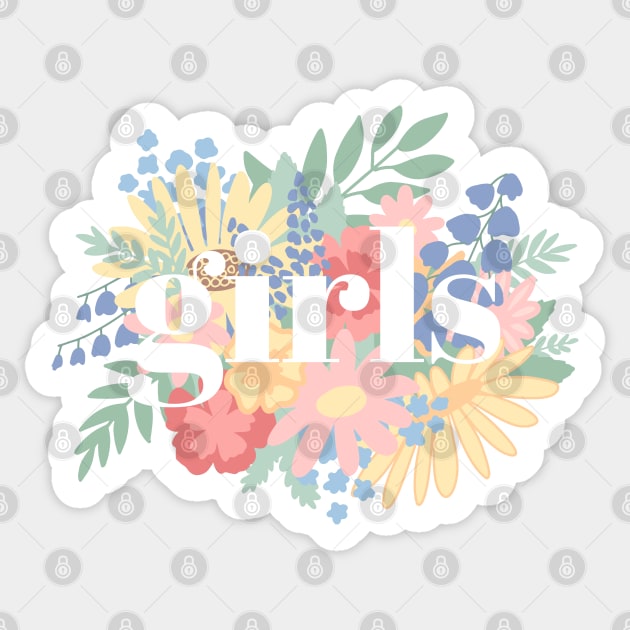 Flower Girls Sticker by Abbilaura